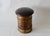 Mid Century Italian Gilded Stool With Storage Rope Detail For Sale - Image 4 of 12