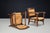 French Lounge Chairs in Oak and Rush, 1950s, Set of 2 For Sale - Image 9 of 10