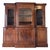 Antique Victorian Mahogany Three-Door Bookcase, 1880 For Sale