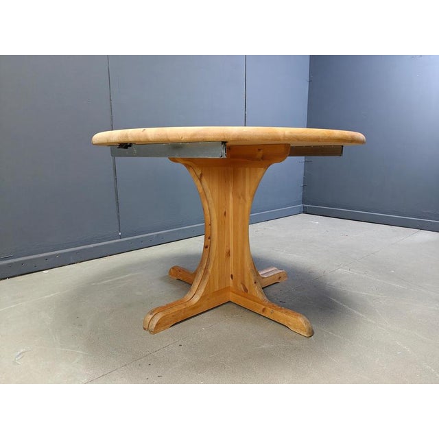 1970s Pine Wood Dining Table by Rainer Daumiller, 1970s For Sale - Image 5 of 12