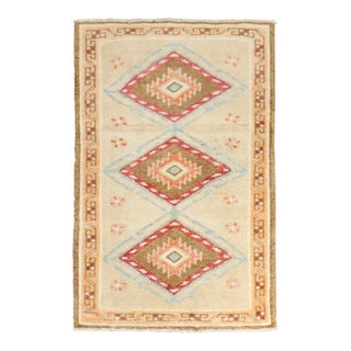 Geometric Scatter Turkish Rug rug no.r5599 For Sale