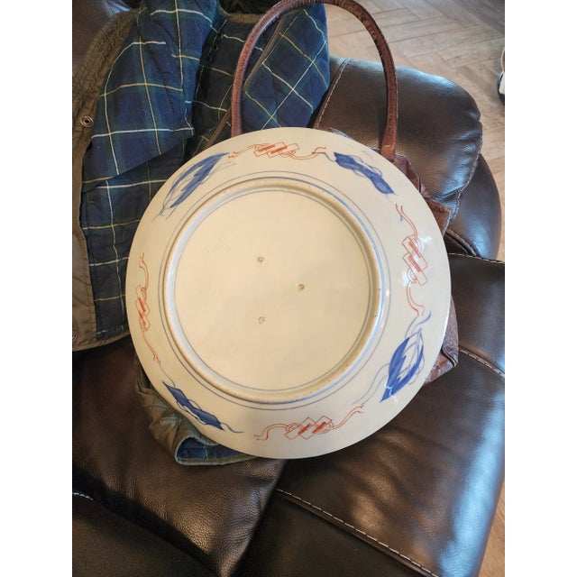 Late 19th Century Antique Imari Charger For Sale - Image 5 of 7