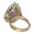 Vintage 14k Gold Amethyst & Diamond Ring, Size 7.5 For Sale - Image 4 of 10