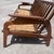 Brown Adrian Pearsall (Attr.) Model 1209 Sculptural Wood 3 Seat Sofa for Restoration For Sale - Image 8 of 12