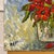 Red Rose Elizabeth MoorcroftExpressive Still Life Painting Red Rose Flowers 'Red for Love' by British Artist, 2000 For Sale - Image 8 of 12