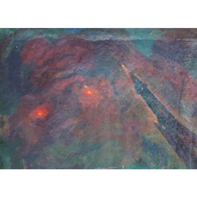 FREE SHIPPING worldwide. The painting will be rolled up and packed securely in a special protective tube. Note: The...