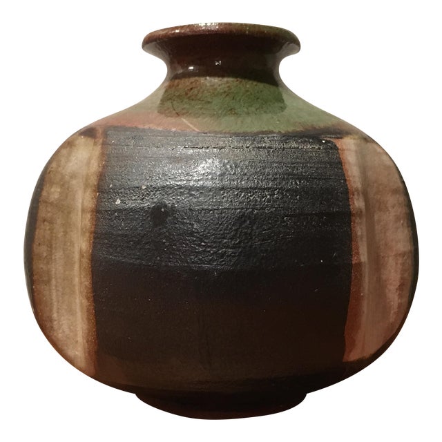 MidCentury Modern Pottery Vase Chairish