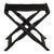 Giobagnara Arturo Black Folding Stool For Sale