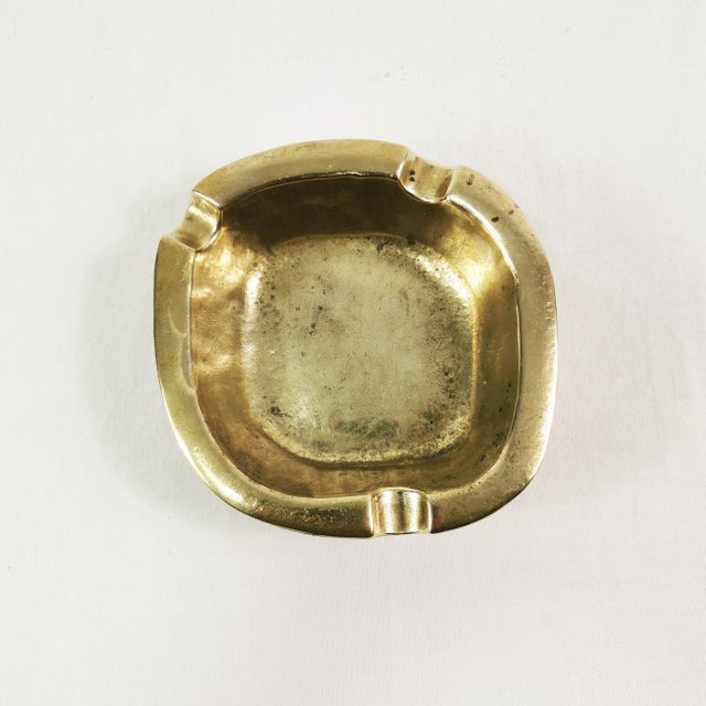 1960s Art Deco Brass Ashtray, Germany, 1960s For Sale - Image 5 of 13