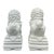 This Pair of White Ceramic Lions exudes elegance and timeless sophistication, making them perfect statement pieces for any...