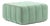 Curt Module - Barcelona - Patina - V3347/46 (Light Green) by Ambivalenz For Sale