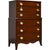 Mid Century Federal Style Mahogany Highboy Chest of Drawers For Sale - Image 11 of 11