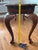 Vintage Chippendale Style Mahogany Dual Glass Top Console Sofa Table For Sale - Image 9 of 12