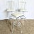 Vintage Postmodern Lucite and Chrome Stools - A Pair For Sale - Image 9 of 9