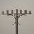 Antique Neo-Renaissance Style Menorah in Iron For Sale - Image 3 of 9