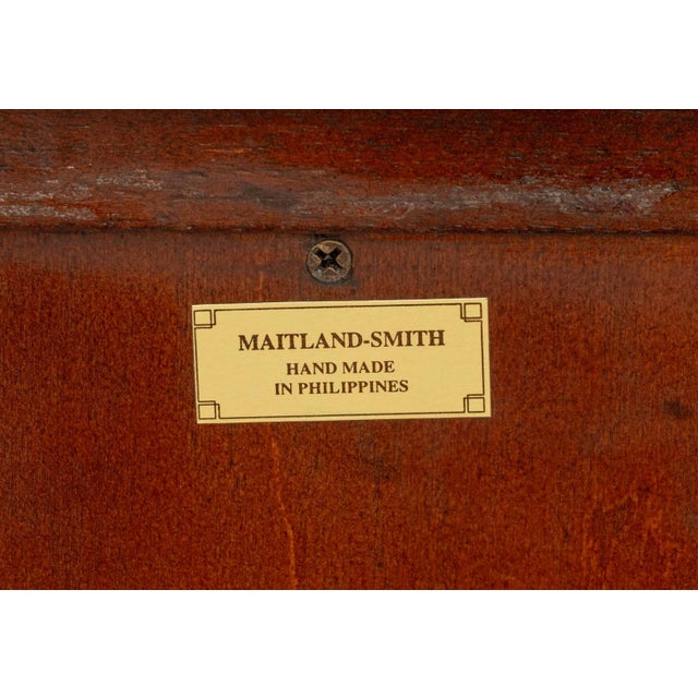 Maitland-Smith Neoclassical Style Marquetry Buffet For Sale - Image 11 of 11