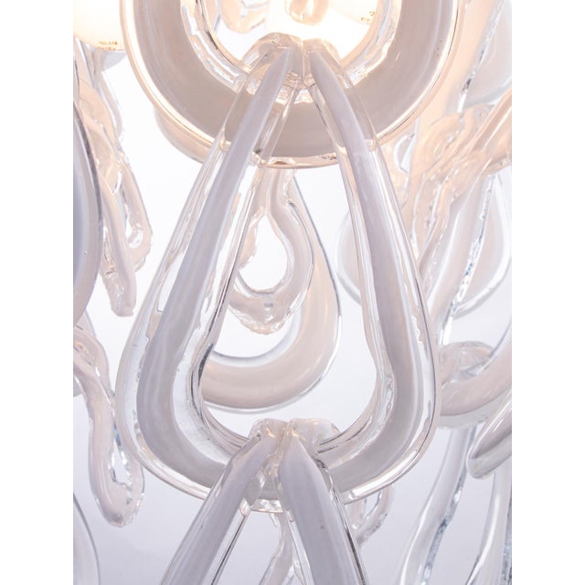 1960s Huge Chandelier by Angelo Mangiarotti for Vistosi, Italy, 1960 For Sale - Image 5 of 13
