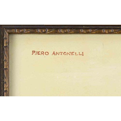 Piero Antonelli, Still Life with Peers, 1960s, Oil on Board, Framed For Sale - Image 3 of 6