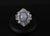 Metal Late 20th Century Fine 12.05ct Natural Star Sapphire & 1.72ct Diamond Platinum Ring Size 5.75 For Sale - Image 7 of 18