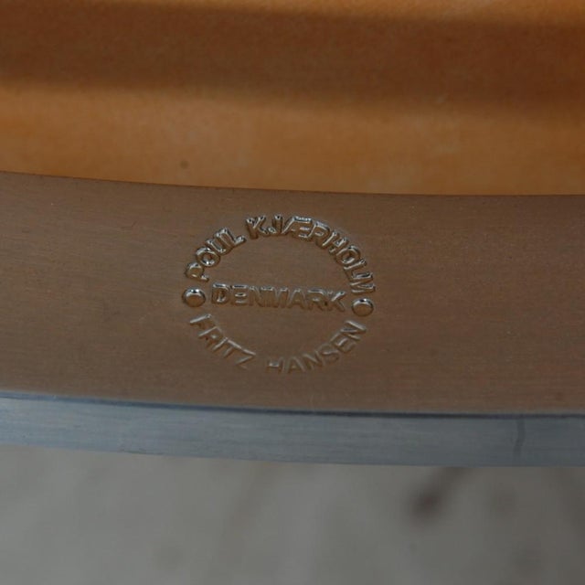 PK-22 Chair in Natural Leather by Poul Kjærholm, 1990s For Sale - Image 18 of 18