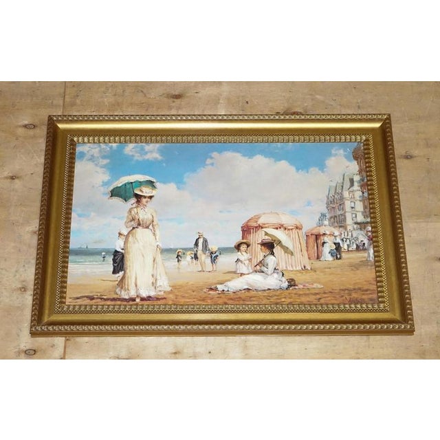 Carefree Days, Print, Framed For Sale - Image 3 of 10