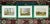 Green Late 20th Century Vintage Watercolors of Homes Among Trees in New Modern Green Glazed Frames - Set of 3 For Sale - Image 8 of 10