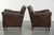Vintage English Sheepskin Lounge Chairs, Set of 2 For Sale - Image 4 of 14