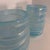 Glass Italian Sculptural Aquamarine Blue Murano Glass Vases by Cenedese, 2000s, Set of 2 For Sale - Image 7 of 10