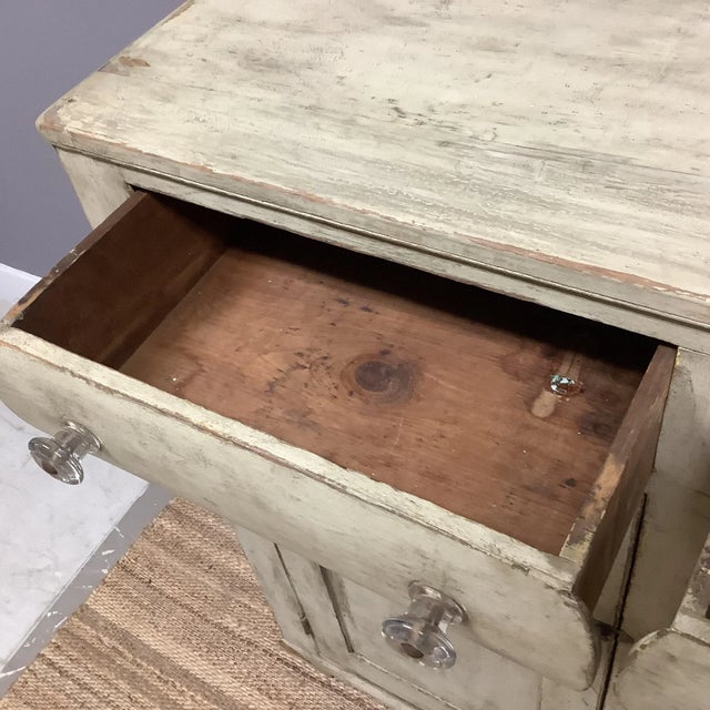 45" wide by 20" deep and 45" tall. The perfect size and fabulous look for your farmhouse decor or country home. Antique,...