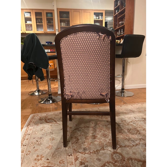 Wood Jack Lenor Larsen Dining Chairs (Set of 8) For Sale - Image 7 of 10