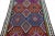 Tribal Vintage Kilim Handmade Flatweave Tribal Multicolor Wool Runner For Sale - Image 3 of 11
