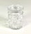 American 1980s Vintage Cut Glass Biscuit Jar For Sale - Image 3 of 7