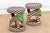Wood Pair of Vintage Beaded Bamileke Leopard Stools For Sale - Image 7 of 10