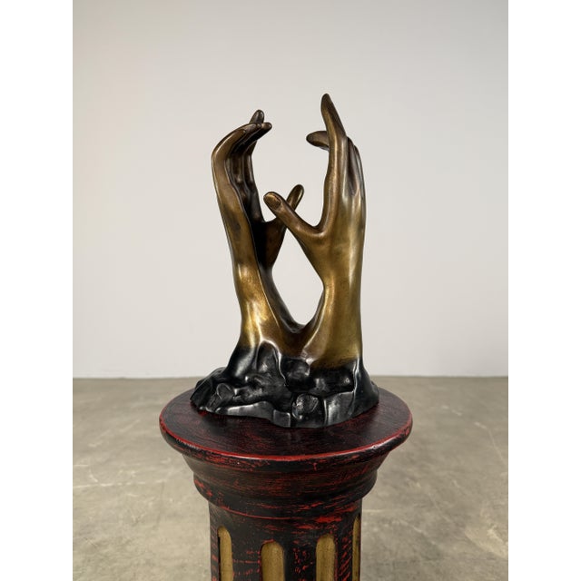 A poetic and deeply expressive bronze sculpture inspired by The Cathedral, one of Auguste Rodin’s most celebrated studies...