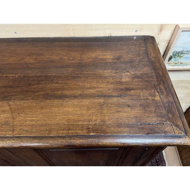 20th Century Oak Sideboard with Three Doors For Sale - Image 6 of 7