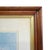 Mid 20th Century After John James Audubon Vintage Print White Egret Antique Walnut Frame For Sale - Image 9 of 9