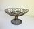 Metal Antique French Fil De Fer Pedestal Basket, Early 20th Century For Sale - Image 7 of 11