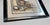 Mid 20th Century Italian Mirror Frame With Abstract Drawing on Textured Paper, Signed and Dated For Sale - Image 11 of 18