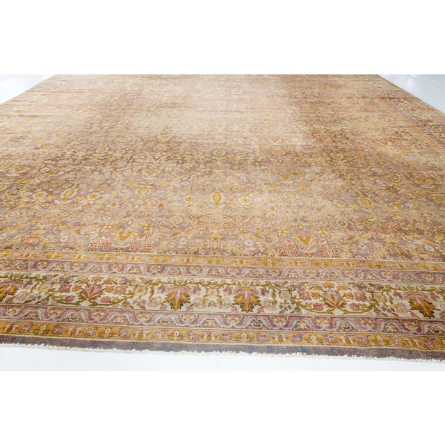 Turkish 1920s Oversized Turkish Sivas Rug For Sale - Image 3 of 13
