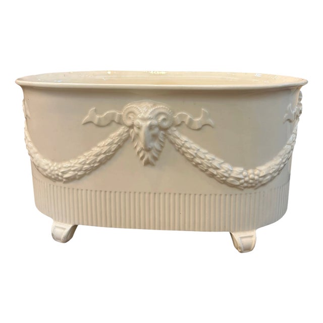 VIntage Ceramic Hispania Planter, 1920s For Sale