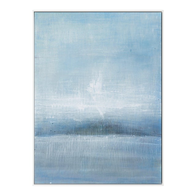 Maui 03 Noon by Carrie Bergey in White Frame, Large Art Print on Canvas For Sale