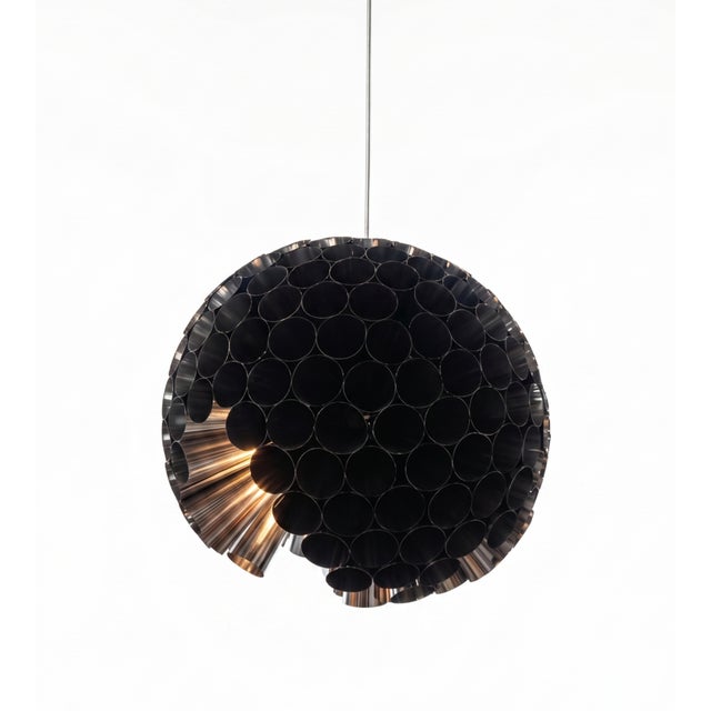 Planet Gong Suspension Lamp by Dario Nasuti For Sale - Image 9 of 12