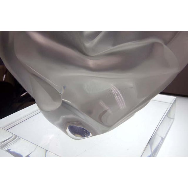 Frederick Hart "Penumbra" (Acrylic) Lucite Hand Signed Beautiful For Sale - Image 17 of 18