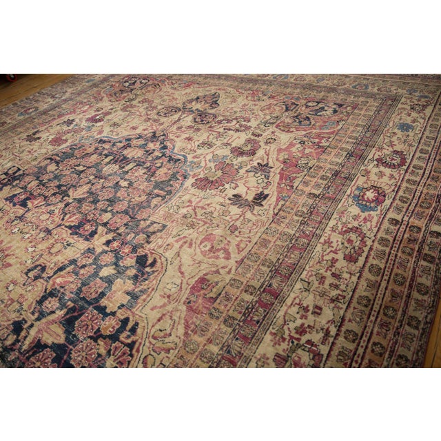 Old New House Antique Kermanshah Carpet - 11'8" x 19'5" For Sale - Image 4 of 18
