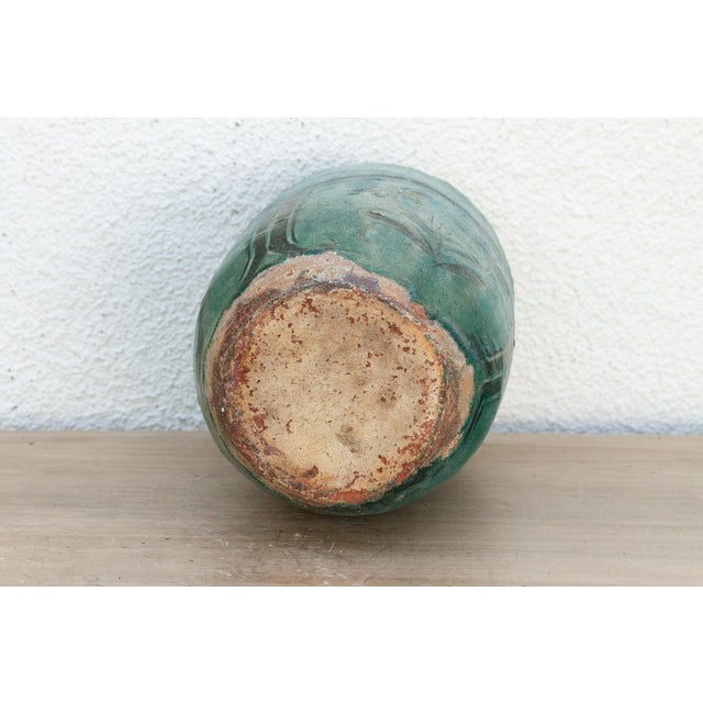 Green Vintage Green Haven Pot For Sale - Image 8 of 9