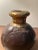 Indian Vintage Dovetailed Metal Indian Water Jug Vessel Bottle 6" Tall,x 4" Wide Inches For Sale - Image 3 of 5