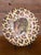 1990s Vintage I. Godinger 1855 Email De Limoges Leopard Safari Cabinet Plate by Fiorilli For Sale - Image 5 of 12