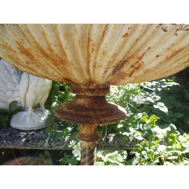 Cast Iron Birdbath, 1990s For Sale - Image 15 of 17