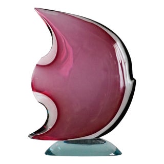 Glass Sculpture by Flavio Poli for Seguso, 1950s-1960s For Sale