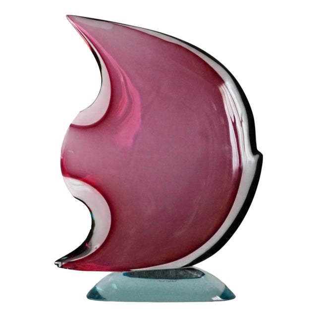 Glass Sculpture by Flavio Poli for Seguso, 1950s-1960s For Sale